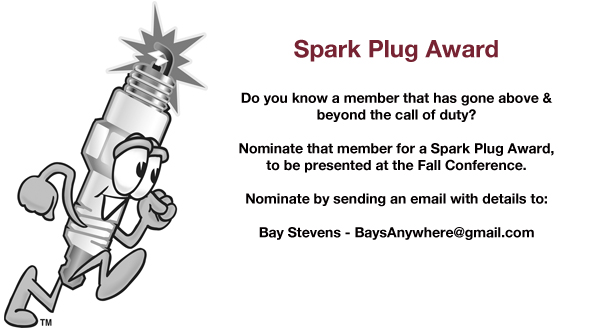 Nominate a Toastmaster for a Spark Plug Award