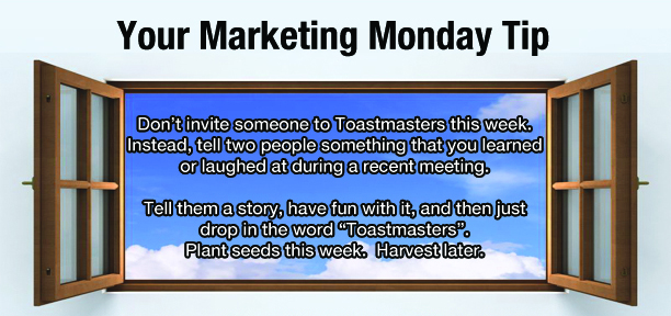 Marketing Monday Tip