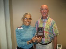 Eric Tonningsen receives TI Club Extension Award