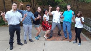 L.E.A.D. Officers for 2016-2017 - Muhammad El-Qasem, Ahmed Bukhamseen, Vedrana Martinčević, Brenda McGovern, Jordan Al-Naser, Landon Breeding, Daniella Kenmoe, Ryan Hutchinson (not pictured)