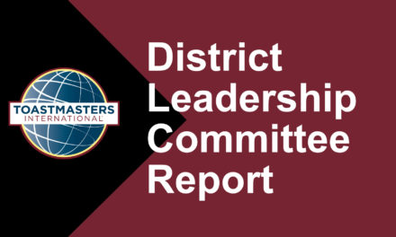 District Leadership Committee Report – Spring 2019