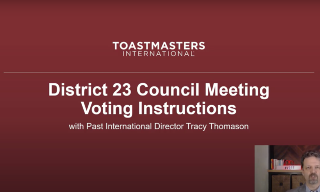 District Council Voting Instructions