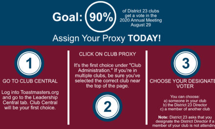 Assign Your Club Proxy