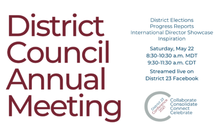 District 23 Council Meeting
