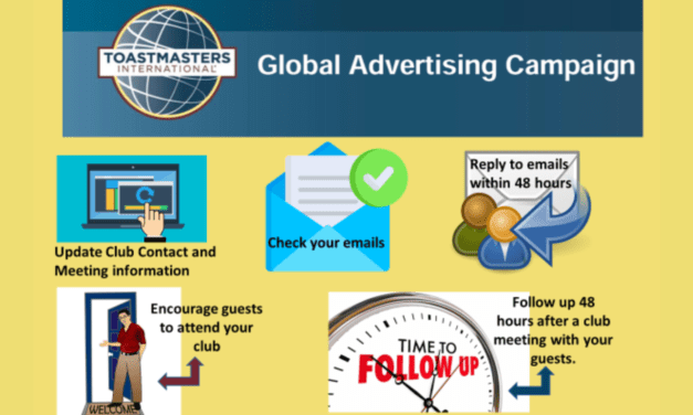 District 23 Participates in Toastmasters’ Global Advertising Campaign